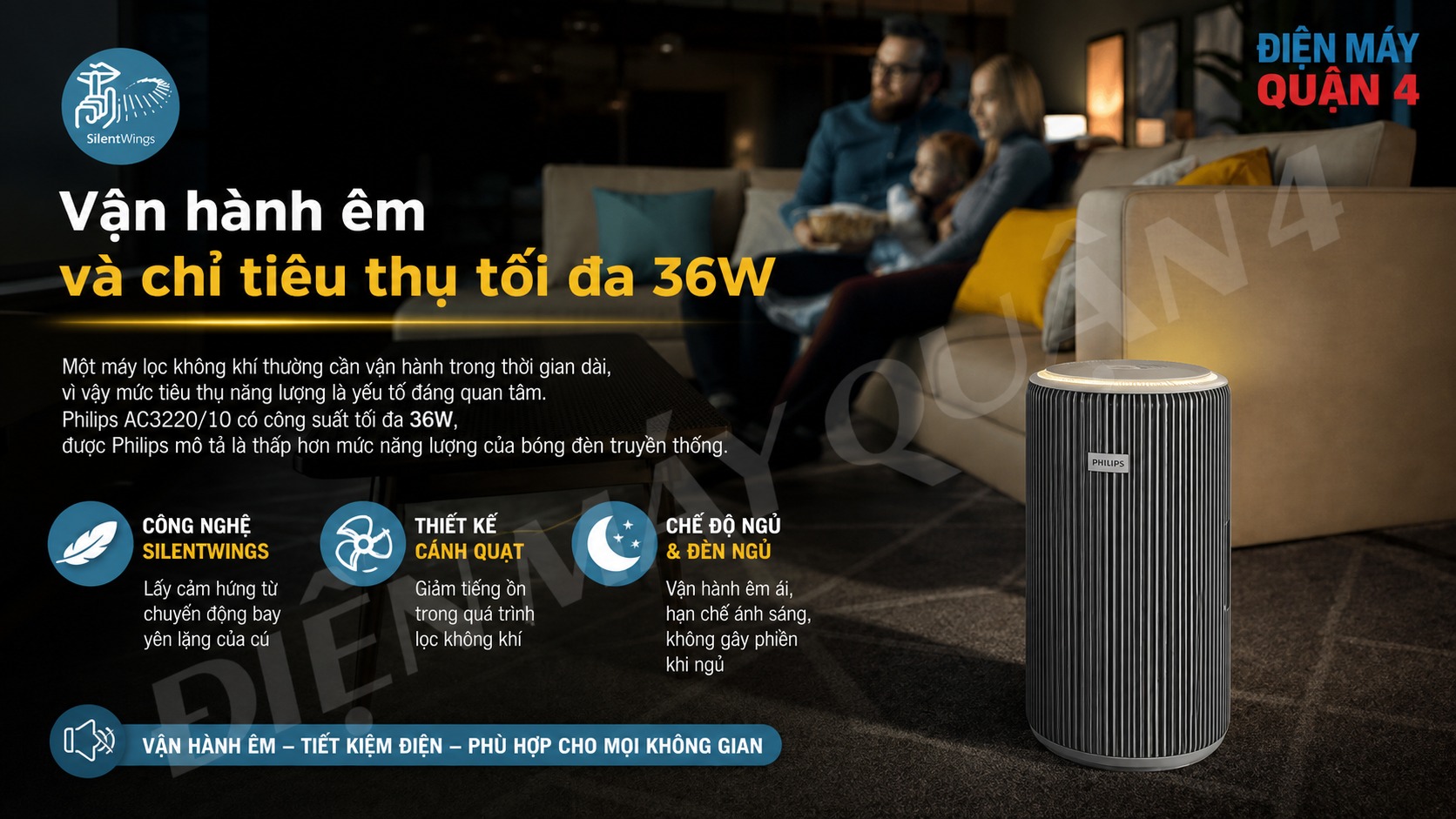 Ảnh minh họa Máy lọc không khí Philips AC3220/10 2