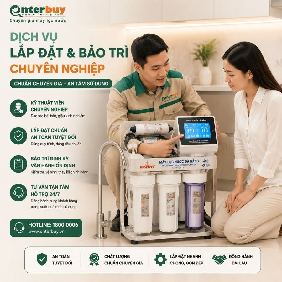 Ảnh minh họa Máy lọc nước công suất lớn R.O ROBOT Alpha 939G 1