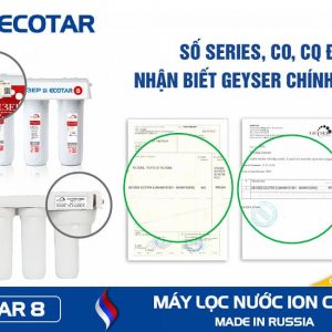 Ảnh minh họa Máy lọc nước Ion Canxi Geyser Ecotar 8 3