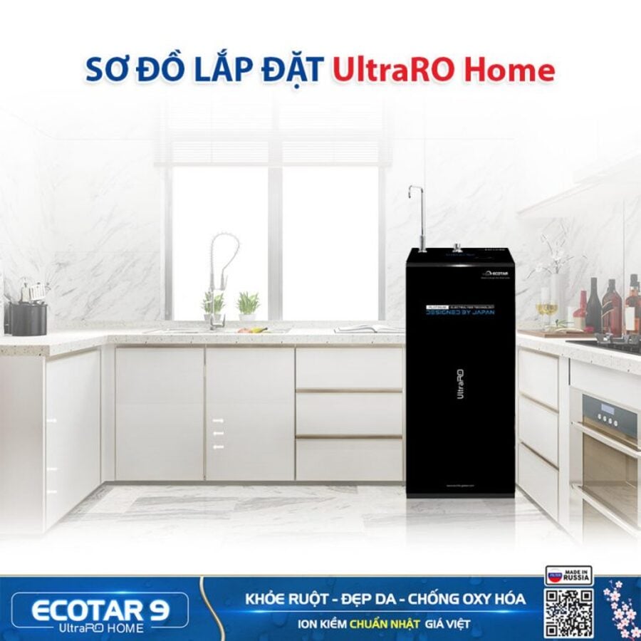 Ảnh minh họa Máy lọc nước ion kiềm Geyser Ecotar 9 UltraRO Home 2
