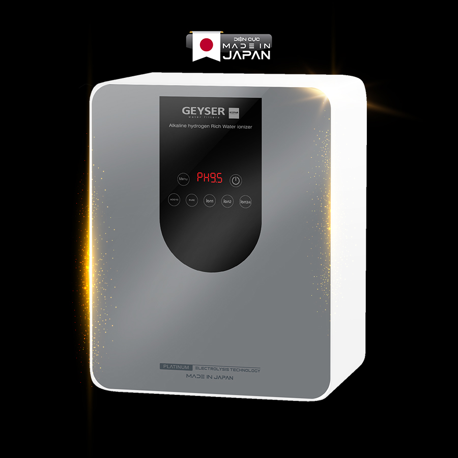 Ảnh minh họa Máy lọc nước ion kiềm giàu hydro Geyser Ecotar 9 Pro 1