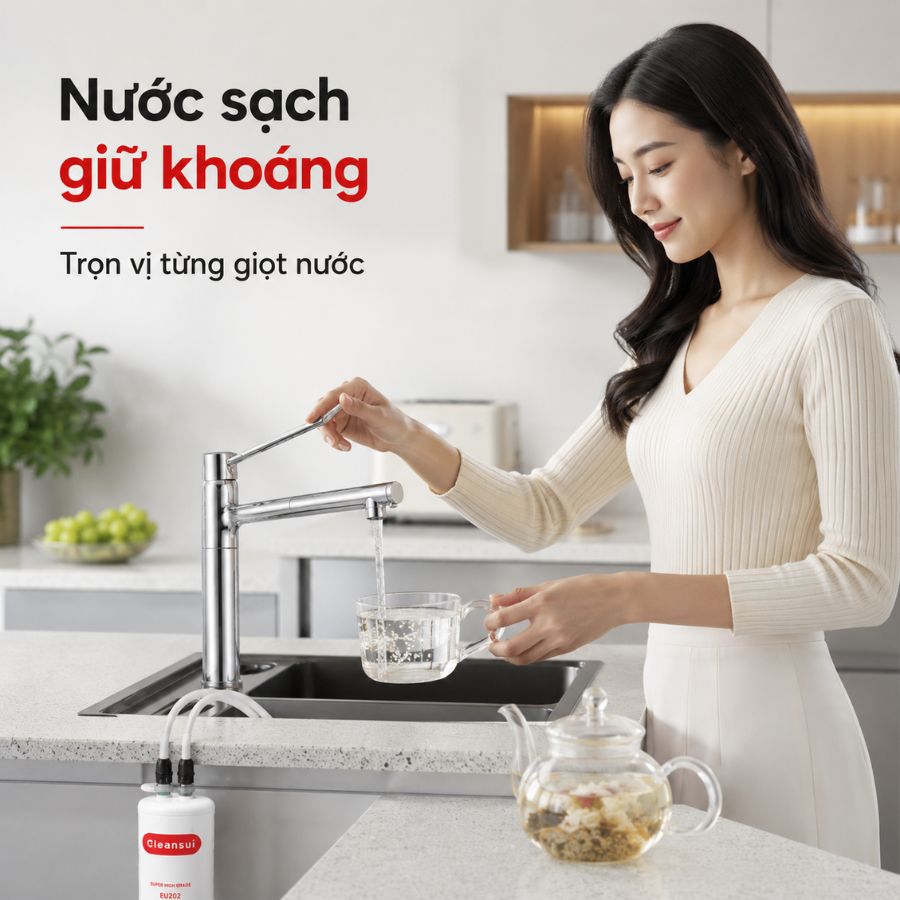 Ảnh minh họa Máy lọc nước Mitsubishi Cleansui EU202 1