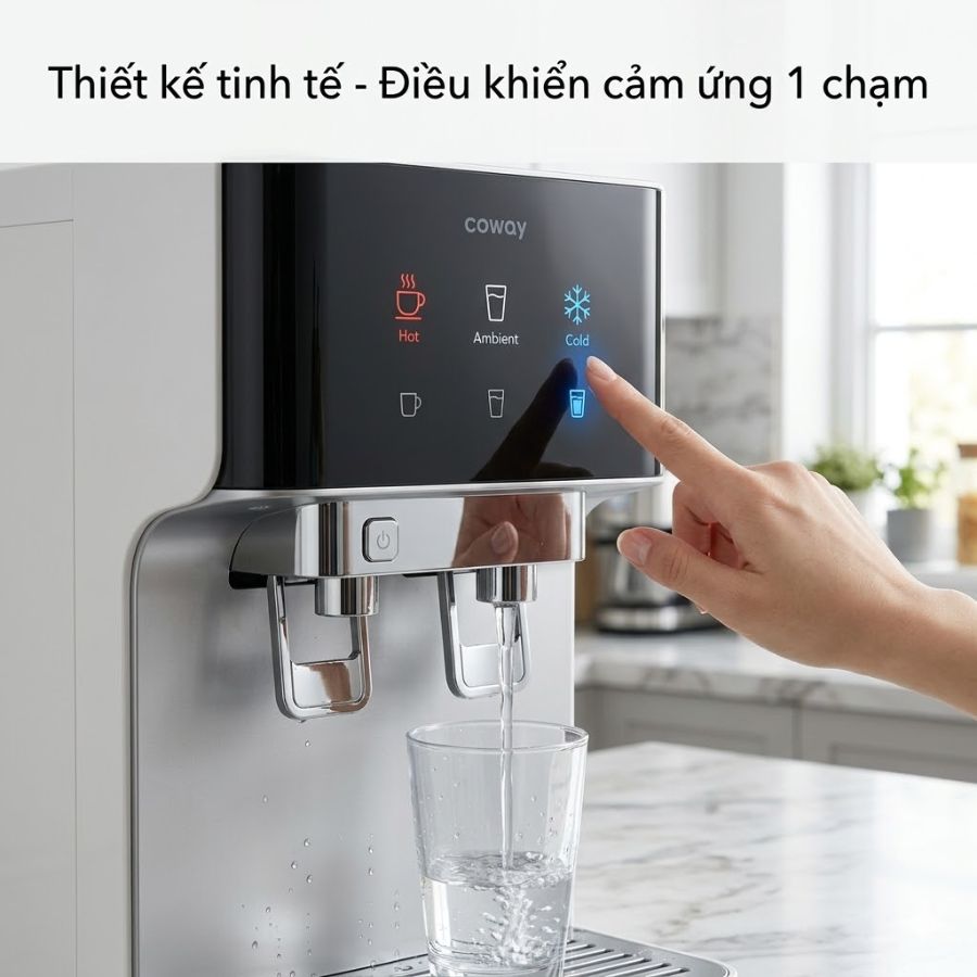 Ảnh minh họa Máy lọc nước nóng lạnh Coway CHP- 671R 3