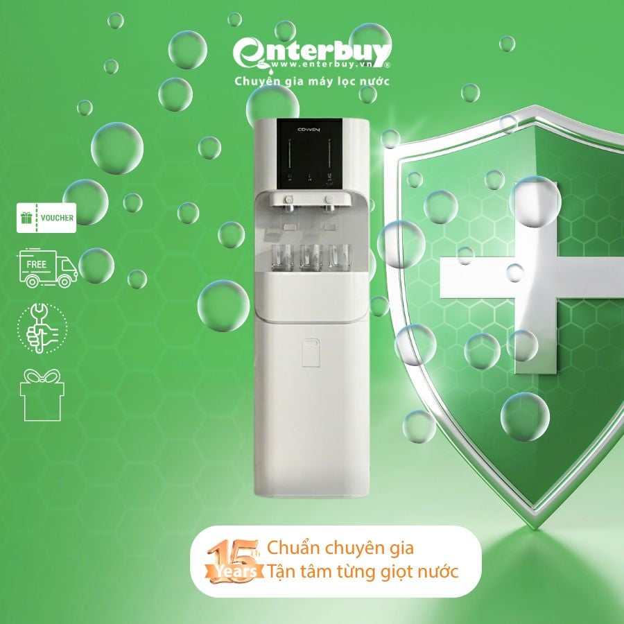 Máy lọc nước nóng lạnh Coway CHP- 671R