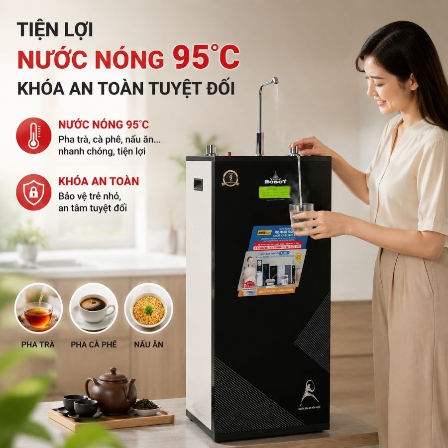Ảnh minh họa Máy lọc nước nóng nguội Spring Pro 410GH-UR 3