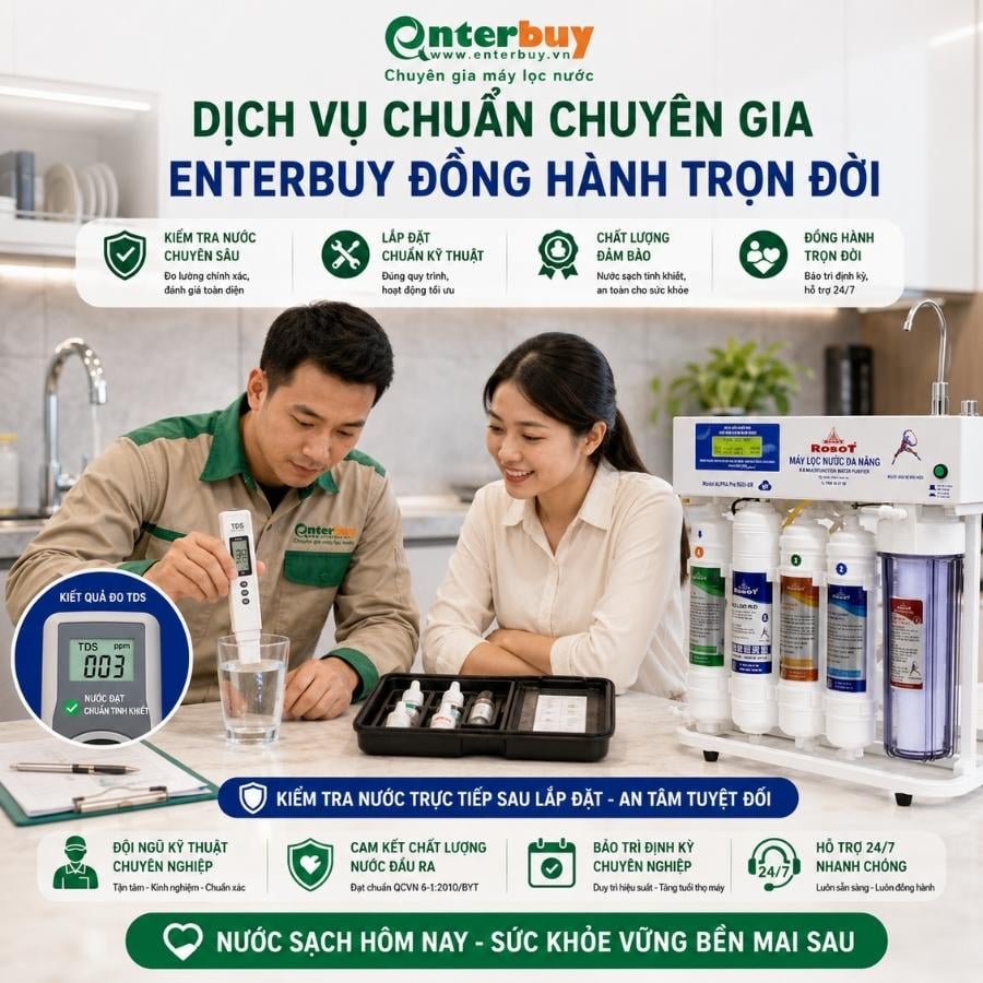 Ảnh minh họa Máy Lọc Nước R.O + UF Alpha Pro 9GK-UR 2