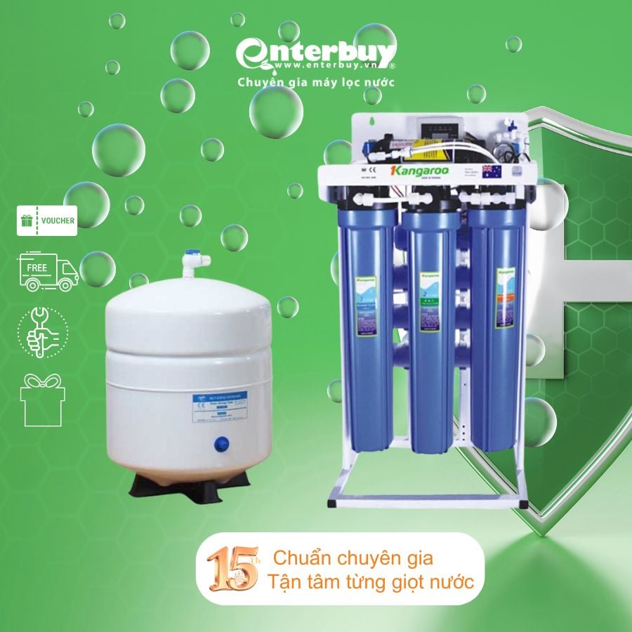 Máy lọc nước RO công suất lớn Kangaroo RO 200