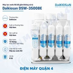  Máy lọc nước RO để gầm không vỏ tủ Daikiosan DSW-35008E 