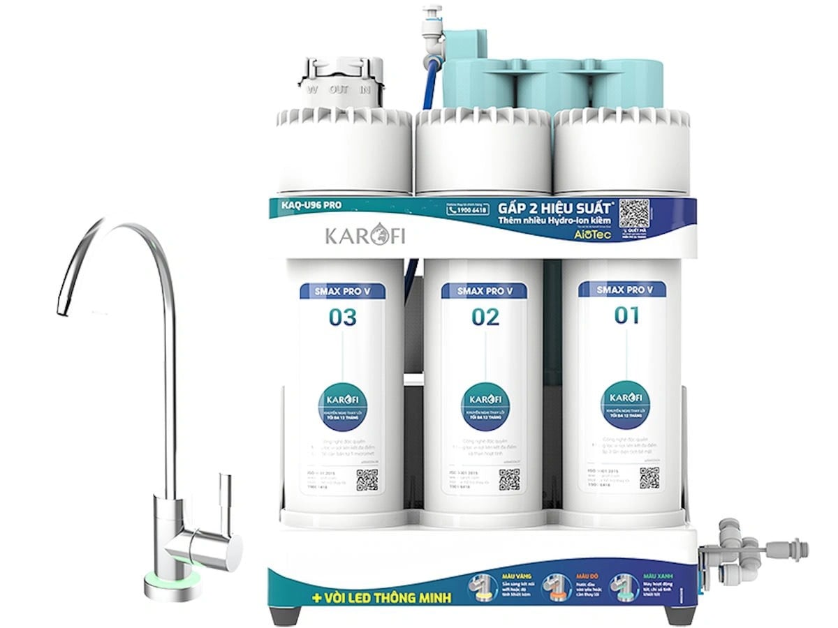 Ảnh minh họa Máy lọc nước RO Karofi KAQ-U96 Pro 1