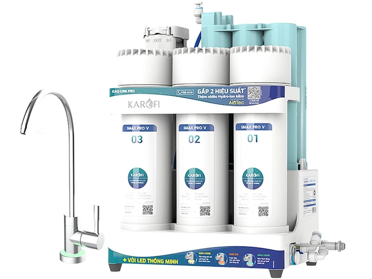 Ảnh minh họa Máy lọc nước RO Karofi KAQ-U96 Pro 2