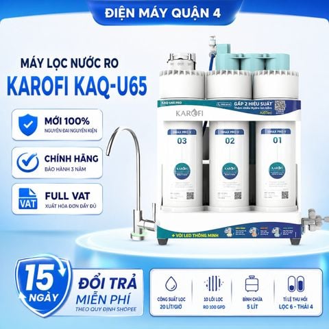 Máy lọc nước RO Karofi KAQ-U96 Pro