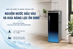  Máy lọc nước RO nóng nguội lạnh Hydrogen Rossi RA-X96D 12 lõi 