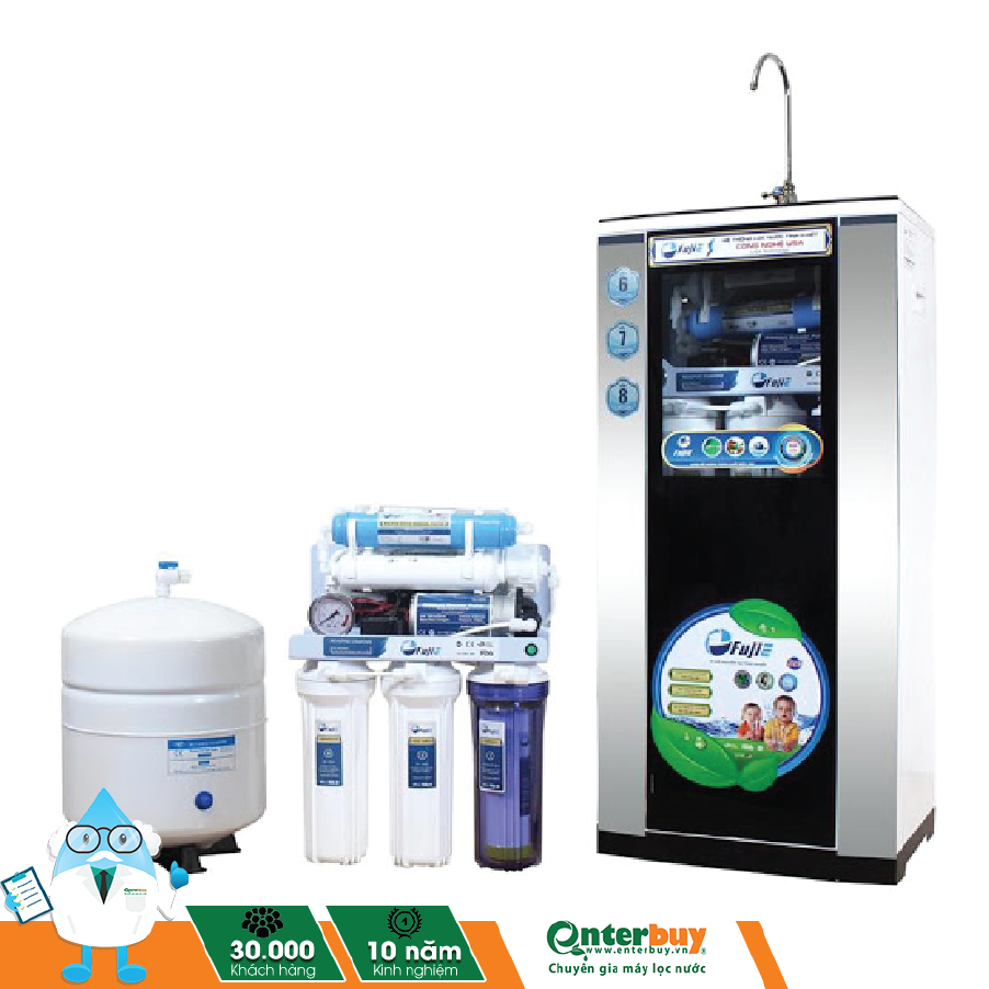 Ảnh minh họa Máy lọc nước RO thông minh FujiE 7 cấp lọc FRO -07 2