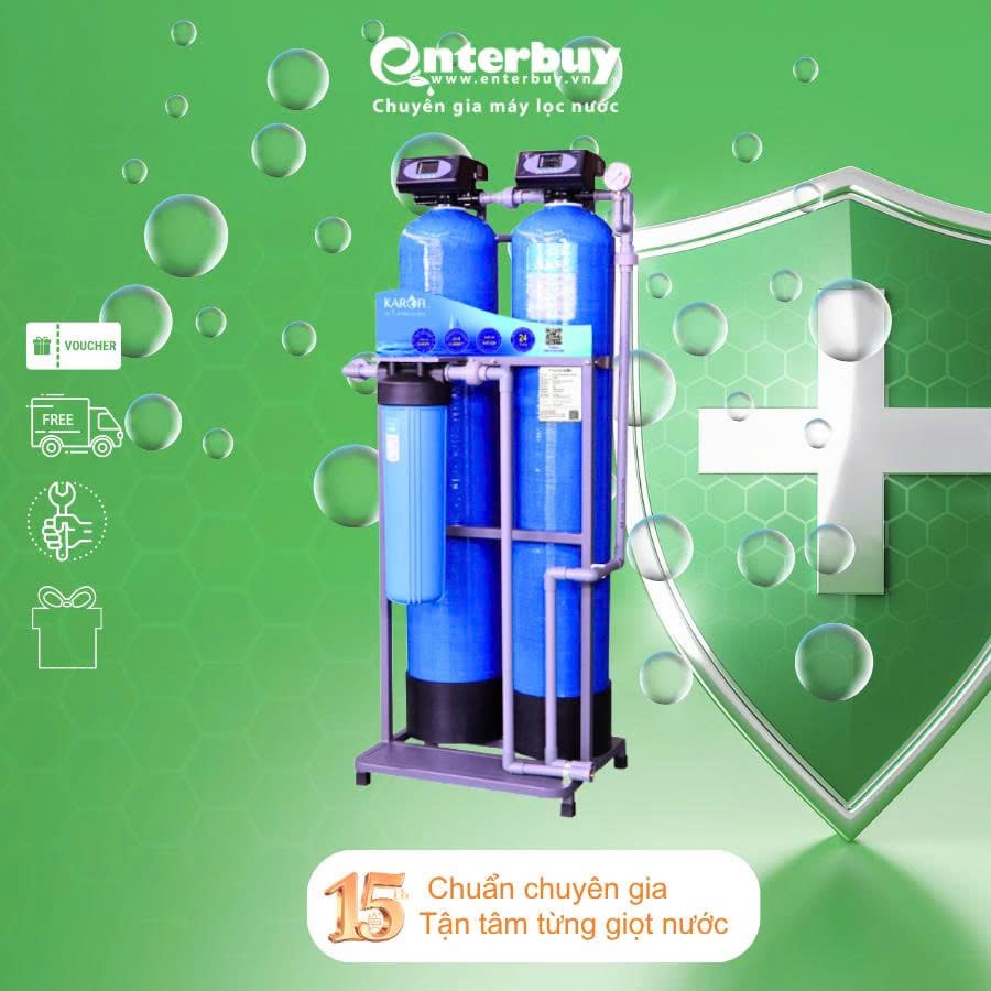 Máy lọc nước tổng đầu nguồn Karofi KTF – 222C