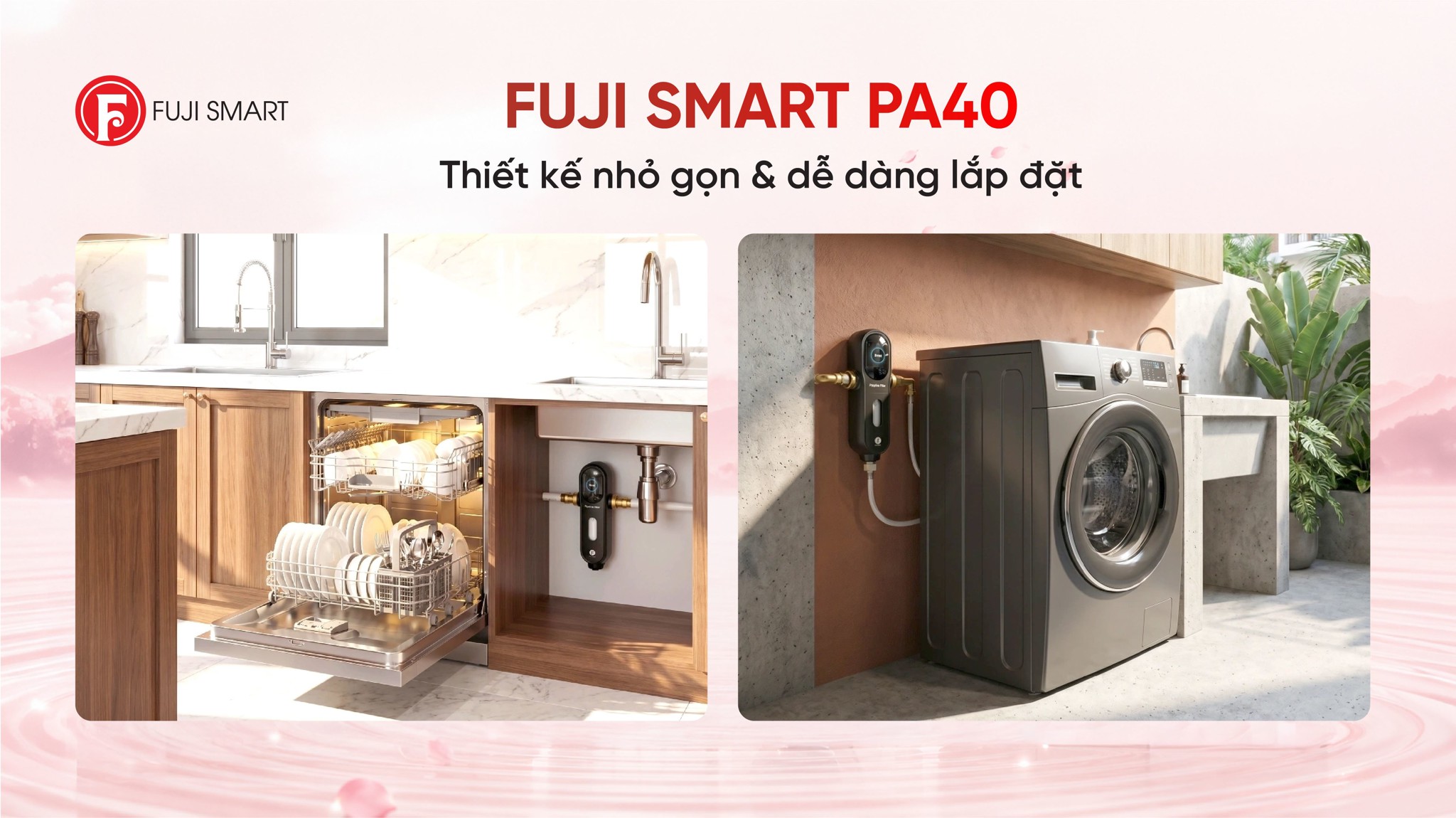 Ảnh minh họa Máy lọc tổng đầu nguồn Fuji Smart PA40 3