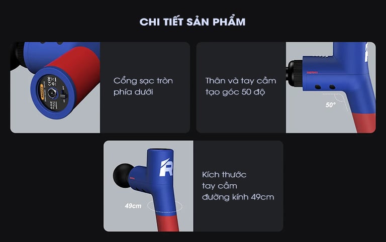 Ảnh minh họa Máy Massage cầm tay thông minh Remax GH-04 2