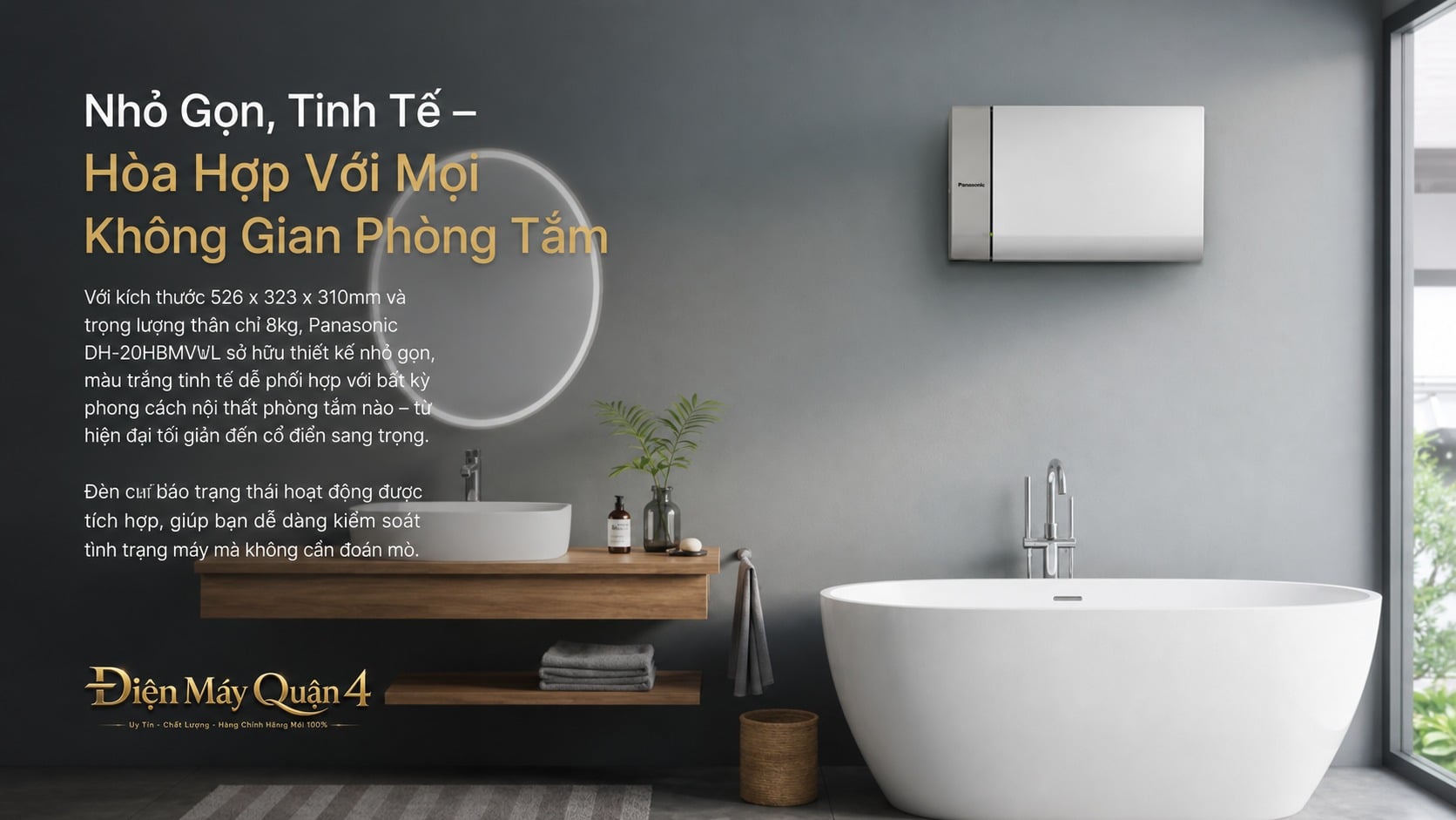 Ảnh minh họa Máy nước nóng gián tiếp Panasonic 20L incoloy DH-20HBMVWL 2