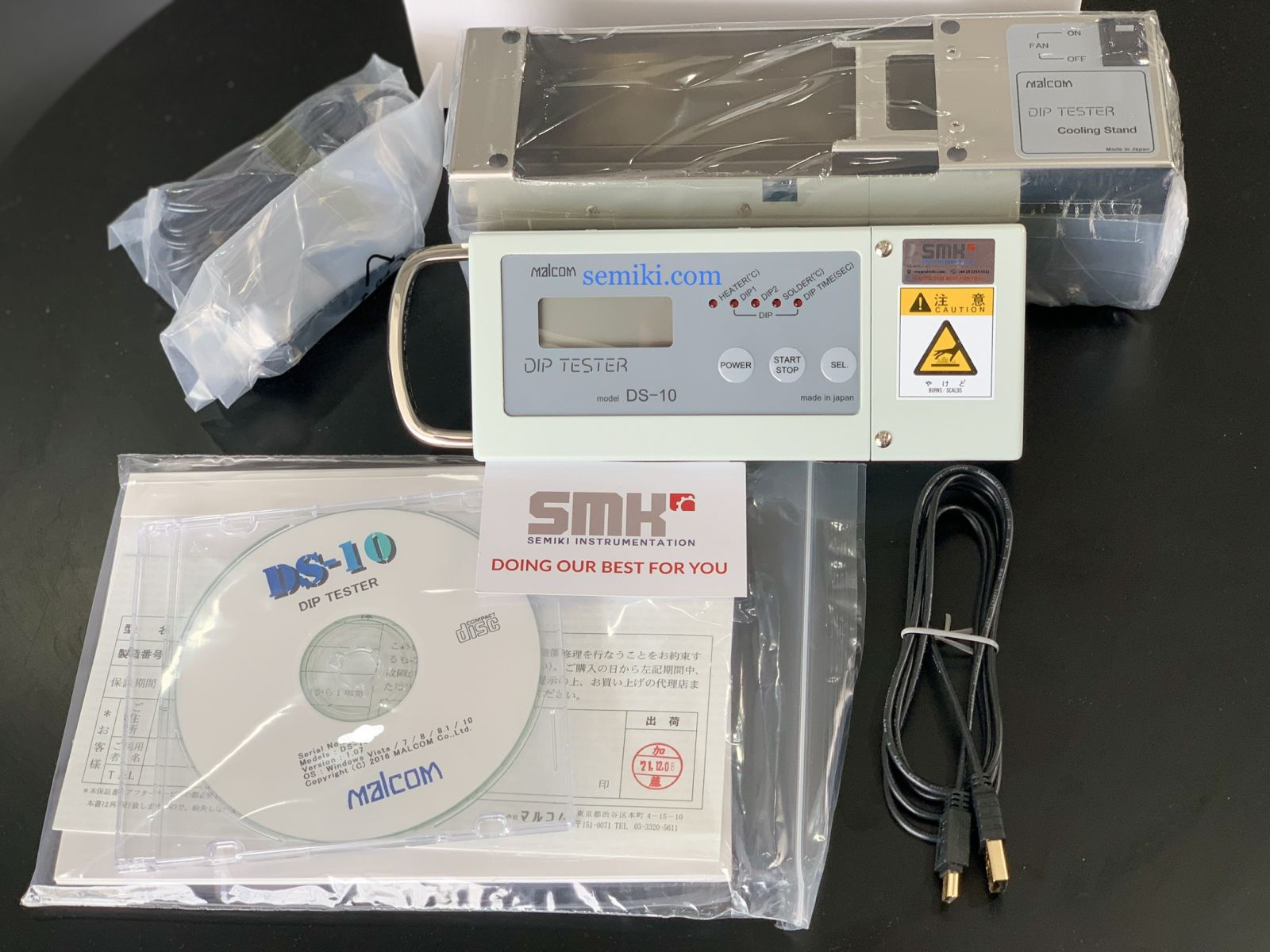 Ảnh minh họa Máy phân tích nhiệt độ lò hàn sóng MALCOM DS-10S 1