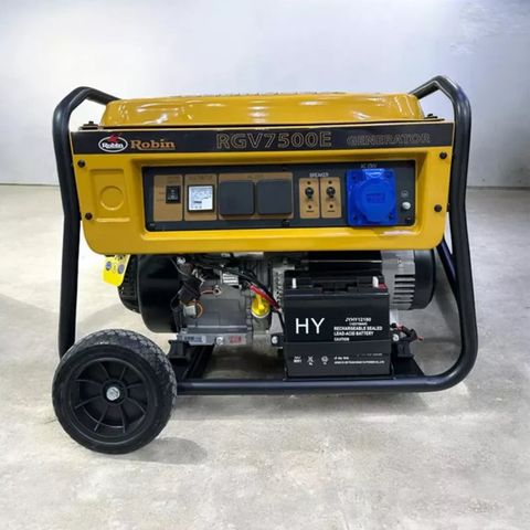 Máy phát điện xăng Robin 7.5kW công suất lớn – dự phòng di động