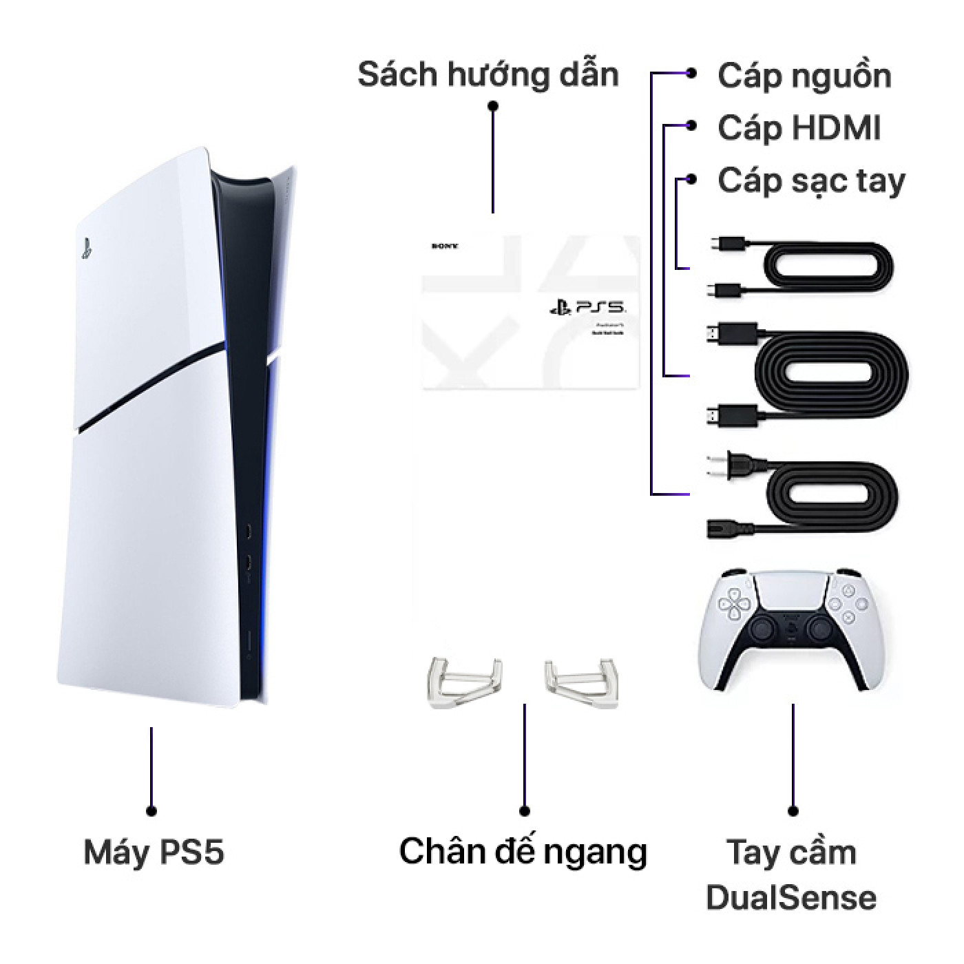 Ảnh minh họa Máy PlayStation 5 Slim/ PS5 Slim Digital Edition - KOREA 1