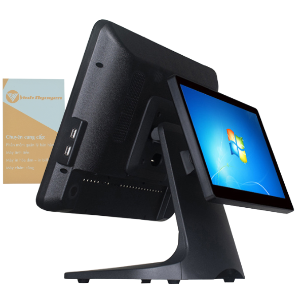 Máy POS tính tiền Gpos Q5 2 màn hình [i5 7200U 15 inch X 11.6 inch]