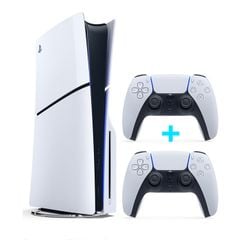 Máy PS5 Slim Standard Edition + Dualsense White 