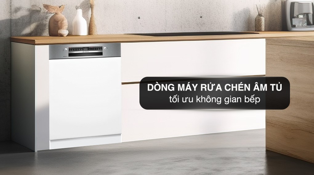 Ảnh minh họa Máy rửa chén âm tủ Bosch SMI4EVS08E 1