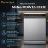 Máy rửa chén bát Midea MDW12-5233C