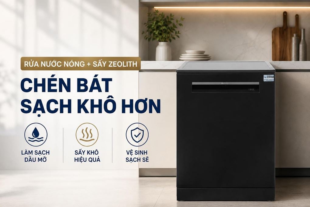 Ảnh minh họa Máy rửa chén độc lập Bosch SMS6ZMB00P 1