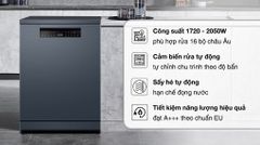  Máy rửa chén độc lập Haier HDWE16-66BK6VN 
