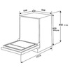 Máy rửa chén độc lập KAFF KF-CARYA1FXS