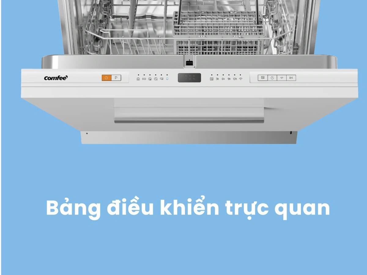 Ảnh minh họa Máy rửa chén thông minh COMFEE CDW-15B60AS 3