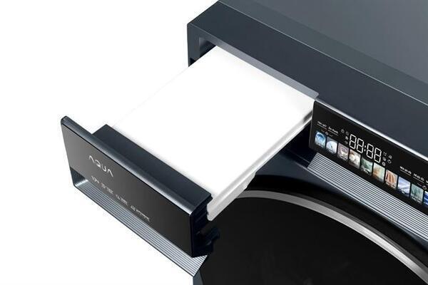 Ảnh minh họa Máy sấy bơm nhiệt Aqua 10 kg AD10-AR377U1L GN 2