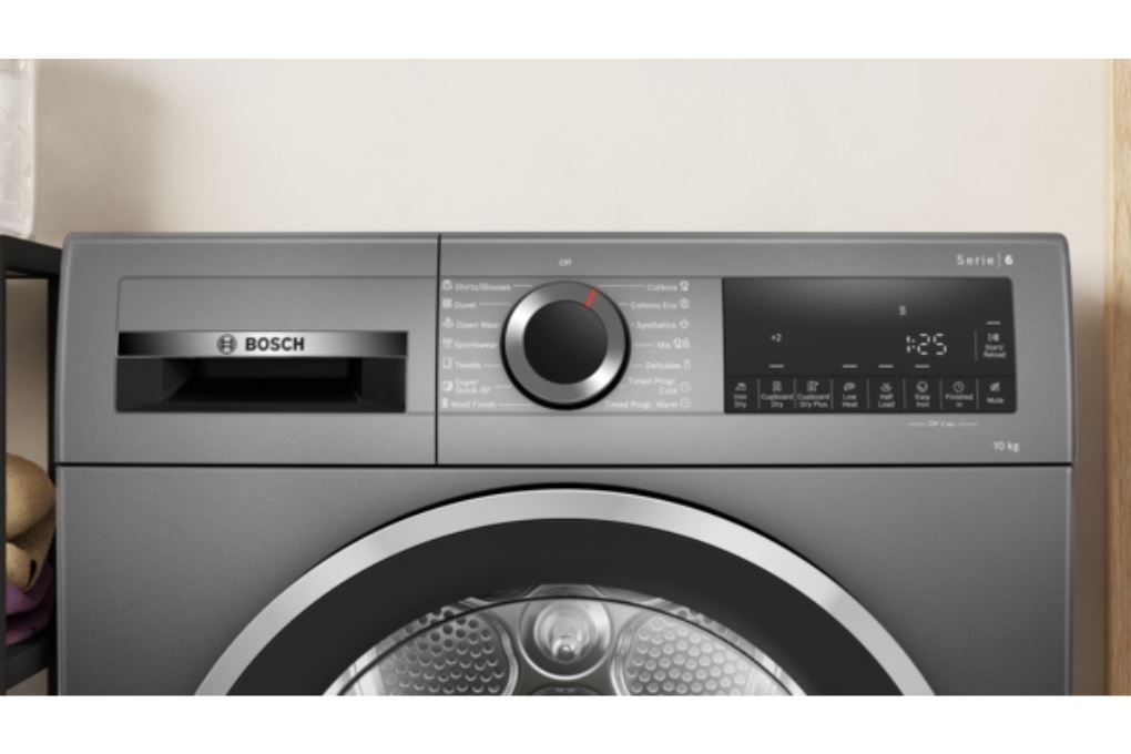 Ảnh minh họa Máy sấy bơm nhiệt Bosch 10 kg WQG25303SG 3