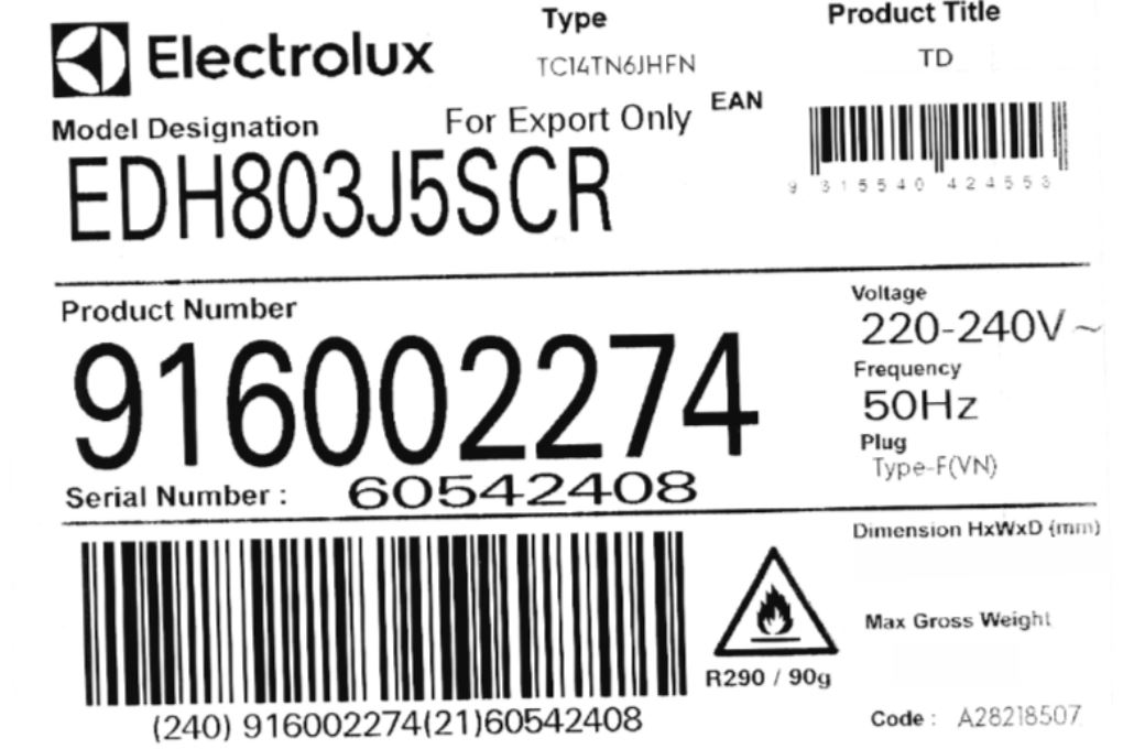 Ảnh minh họa Máy sấy bơm nhiệt Electrolux 8 kg EDH803J5SCR 3