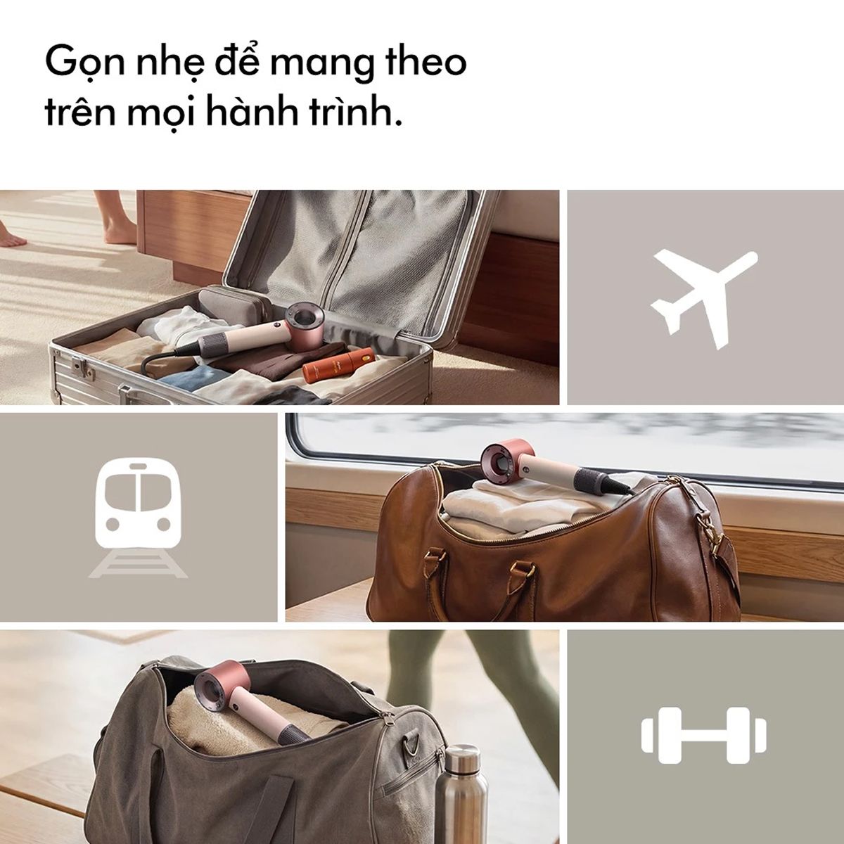 Ảnh minh họa Máy sấy tóc Dyson Supersonic Travel HD19 1