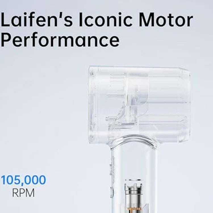 Ảnh minh họa Máy sấy tóc Laifen SE; 1500W; 21m/s; 105,000 RPM màu Tím 1