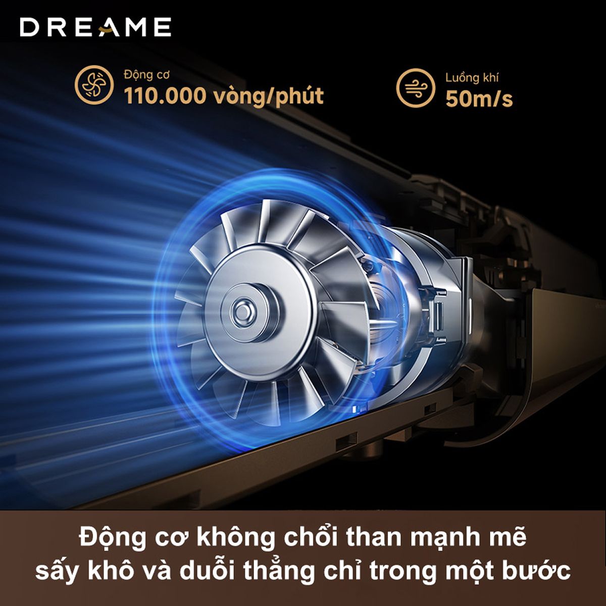 Ảnh minh họa Máy sấy và duỗi tóc 2 in 1 Dreame Aero Straight 3