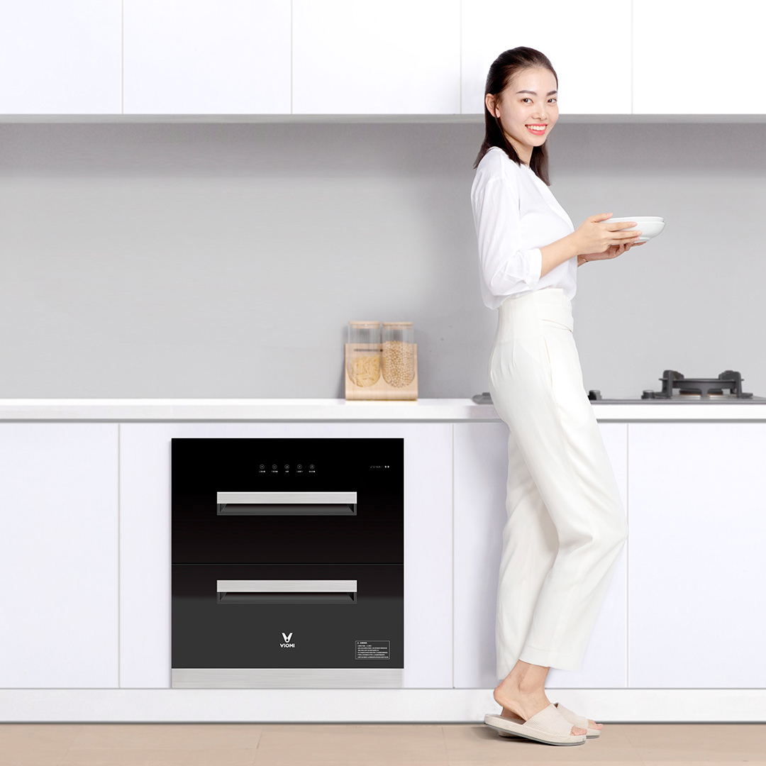 Ảnh minh họa Máy sấy và khử trùng chén bát Viomi ZTD100A-1 1