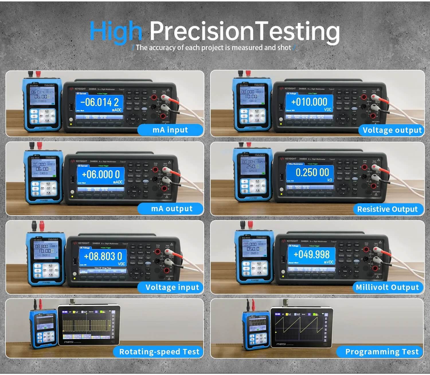 Ảnh minh họa Máy tạo tín hiệu FNIRSI® SG-004A Signal Generator 2