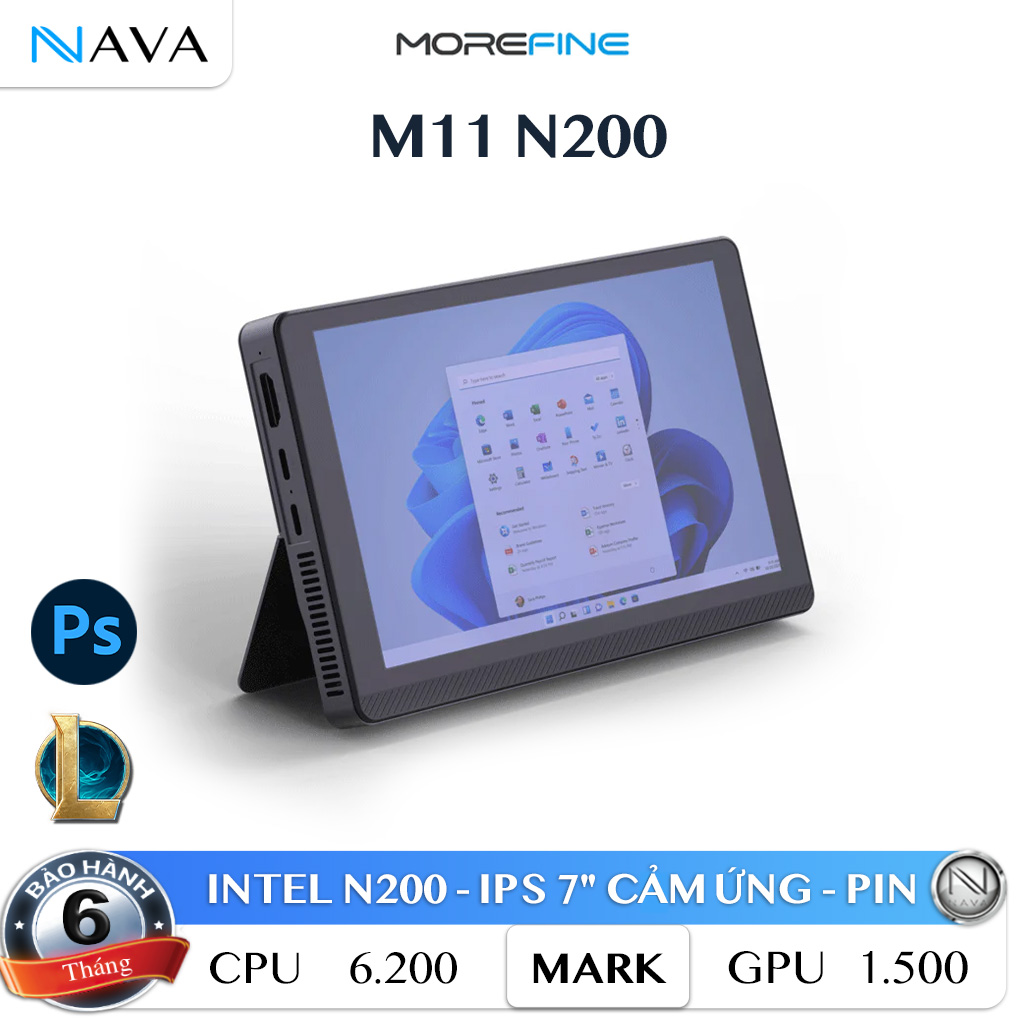 Ảnh minh họa Máy tính All-in-One Morefine NUC1 - 16GB 1