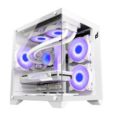  Vỏ Case máy tính EDRA ECS1503 - Trắng 