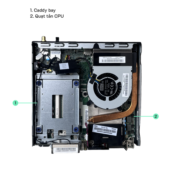 Ảnh minh họa Máy tính Mini PC Lenovo ThinkCentre M73 tiny 3