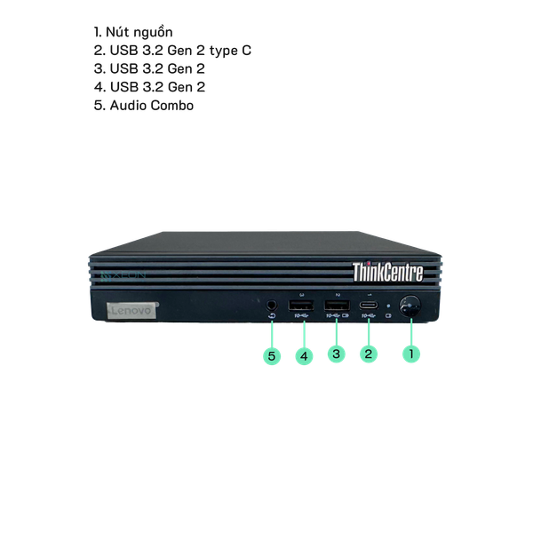 Ảnh minh họa Máy tính Mini PC Lenovo ThinkCentre M80q gen 3 tiny 1