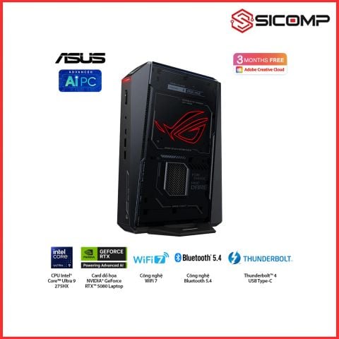 Máy Tính Mini Pc Rog Nuc Rnuc15jnk (Ultra 9 275hx/Rtx 5080/32gb)