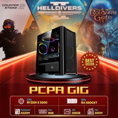  Máy tính PCPA GIG RX 6500 (R5 5500/8GB/256Gb SSD) 
