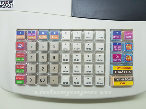 Ảnh minh họa Máy Tính Tiền Topcash AL-K1 PLUS 3