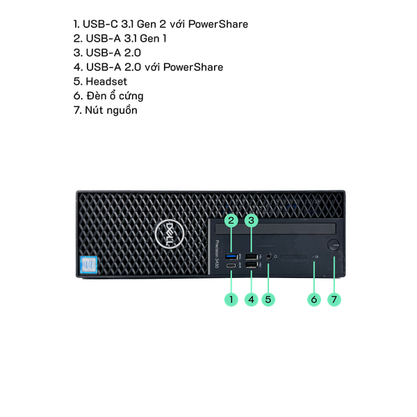 Máy trạm Dell Precision 3430 SFF Small Form Factor