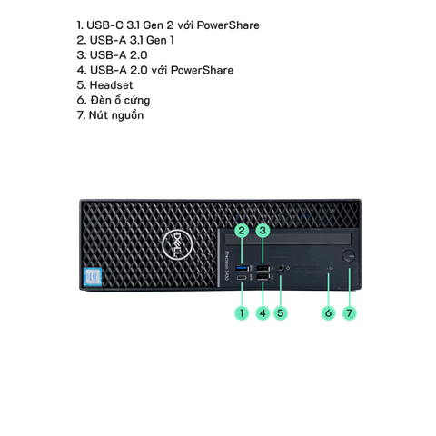 Máy trạm Dell Precision 3430 SFF Small Form Factor