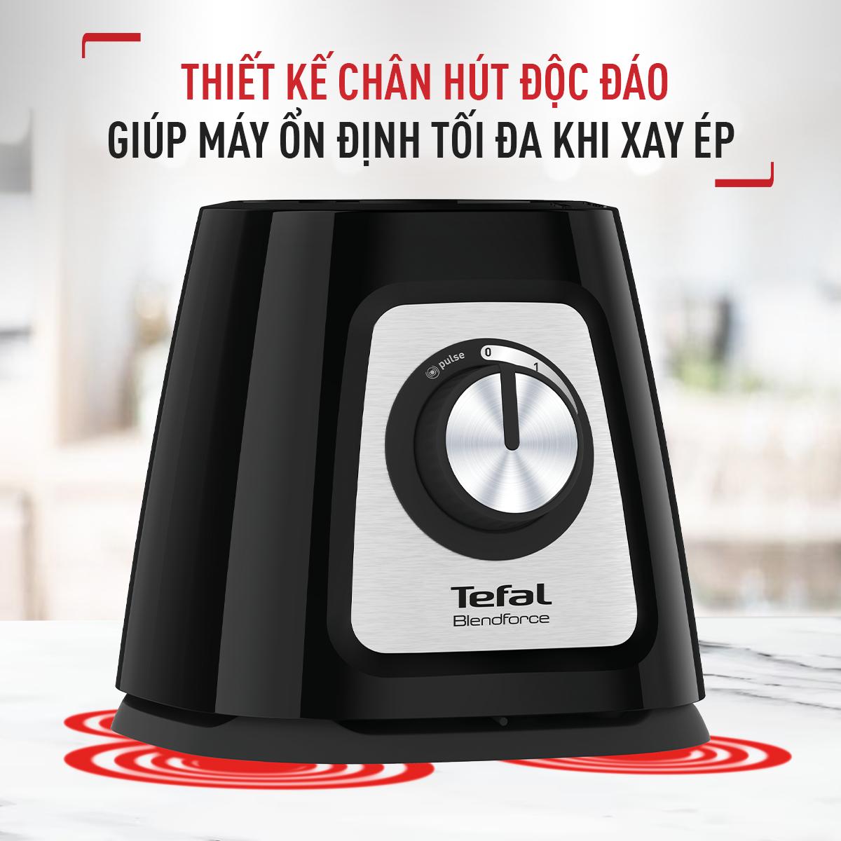 Ảnh minh họa Máy xay sinh tố Tefal BlendForce BL438831- 800W, cối thủy tinh 2